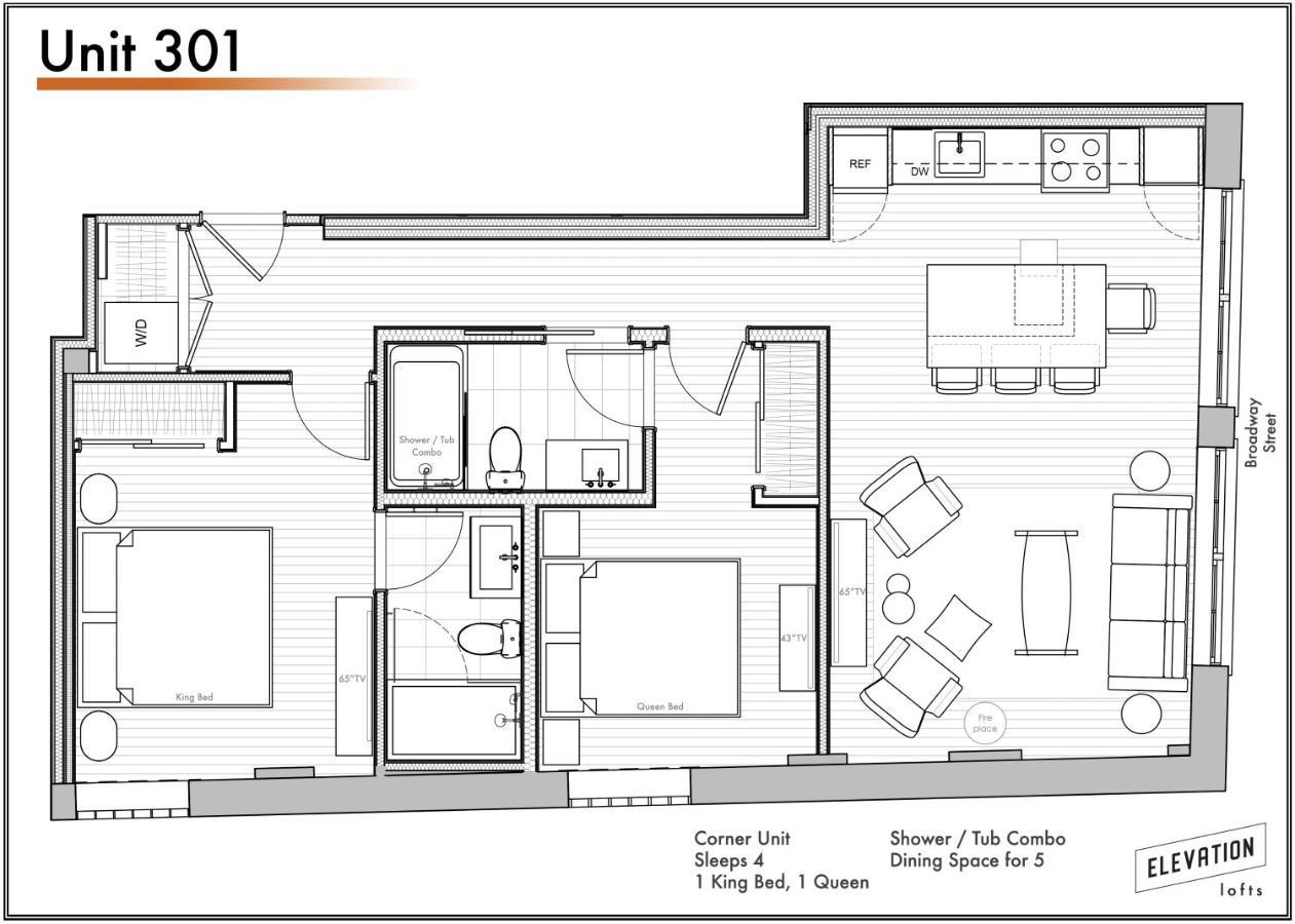 Elevation Lofts Hotel Asheville Eksteriør bilde